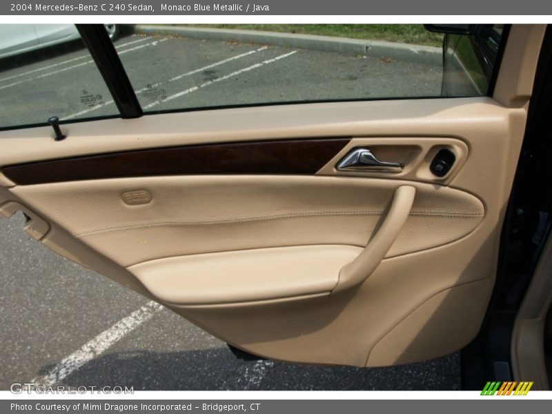 Monaco Blue Metallic / Java 2004 Mercedes-Benz C 240 Sedan