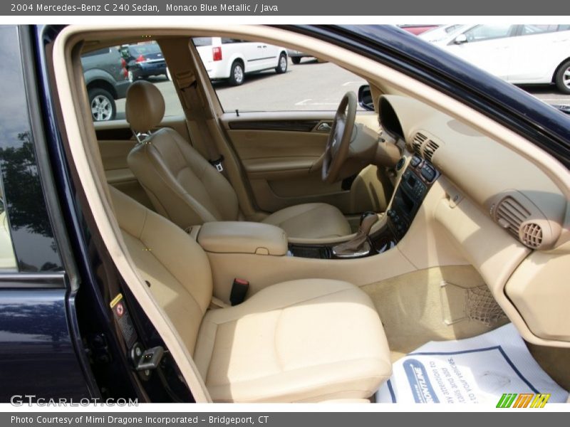 Monaco Blue Metallic / Java 2004 Mercedes-Benz C 240 Sedan
