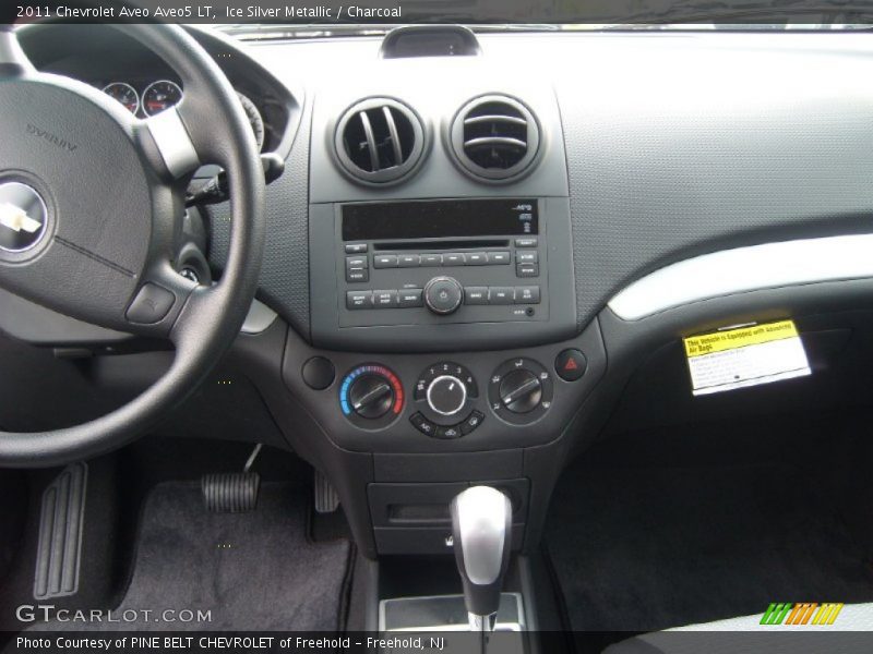 Ice Silver Metallic / Charcoal 2011 Chevrolet Aveo Aveo5 LT