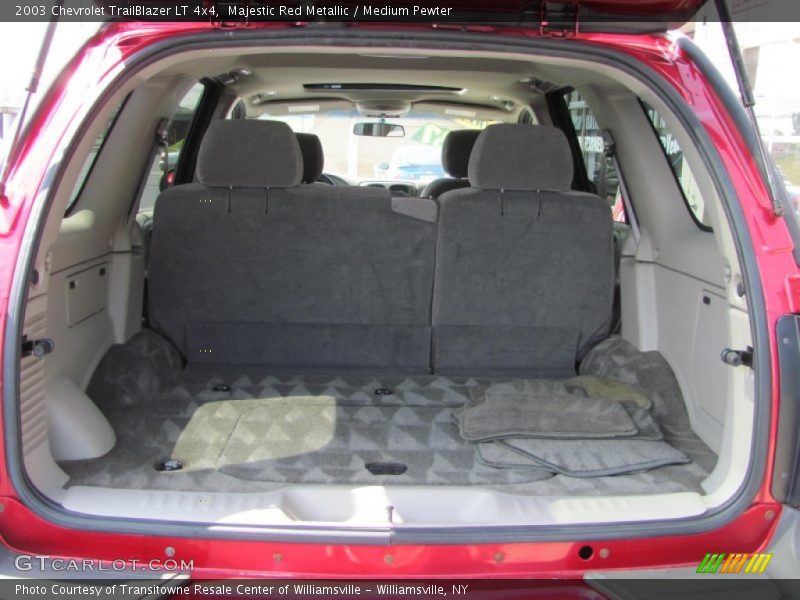 Majestic Red Metallic / Medium Pewter 2003 Chevrolet TrailBlazer LT 4x4