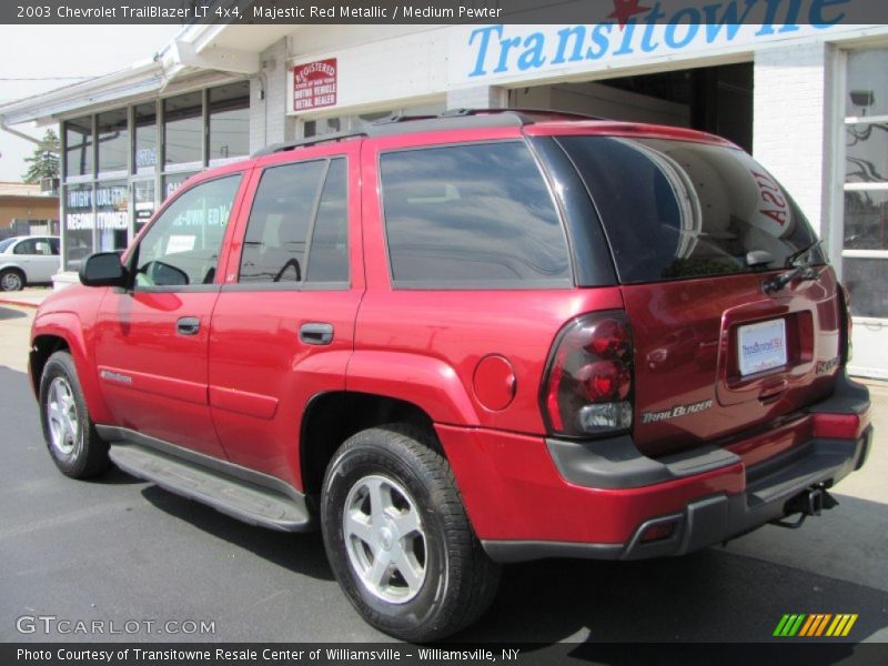 Majestic Red Metallic / Medium Pewter 2003 Chevrolet TrailBlazer LT 4x4