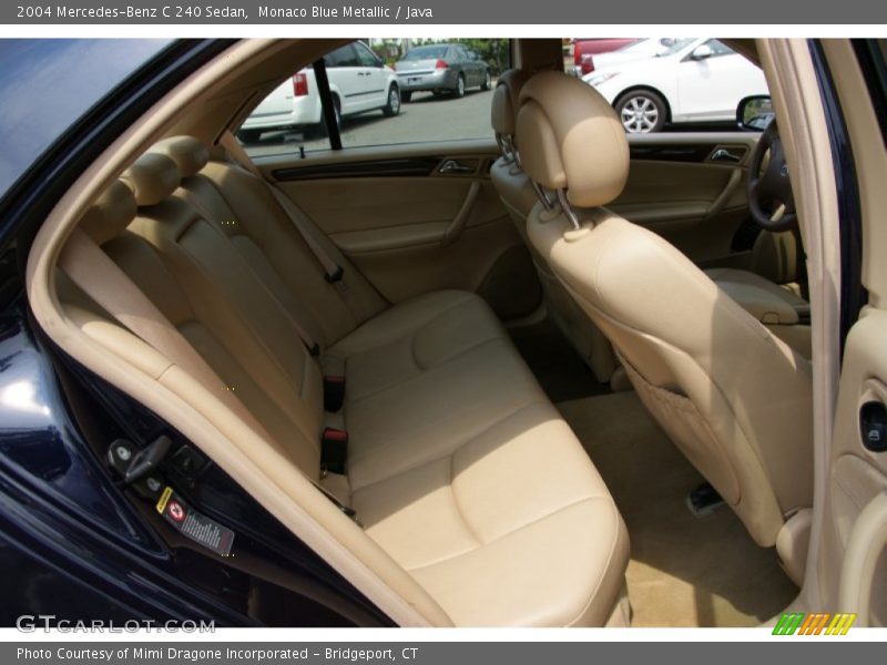 Monaco Blue Metallic / Java 2004 Mercedes-Benz C 240 Sedan