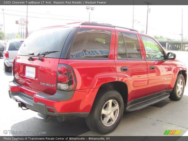 Majestic Red Metallic / Medium Pewter 2003 Chevrolet TrailBlazer LT 4x4
