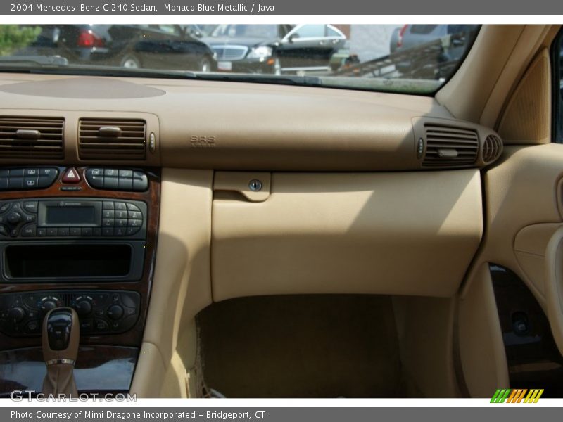 Monaco Blue Metallic / Java 2004 Mercedes-Benz C 240 Sedan