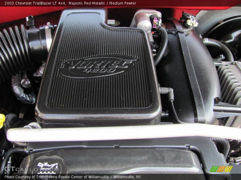 Majestic Red Metallic / Medium Pewter 2003 Chevrolet TrailBlazer LT 4x4