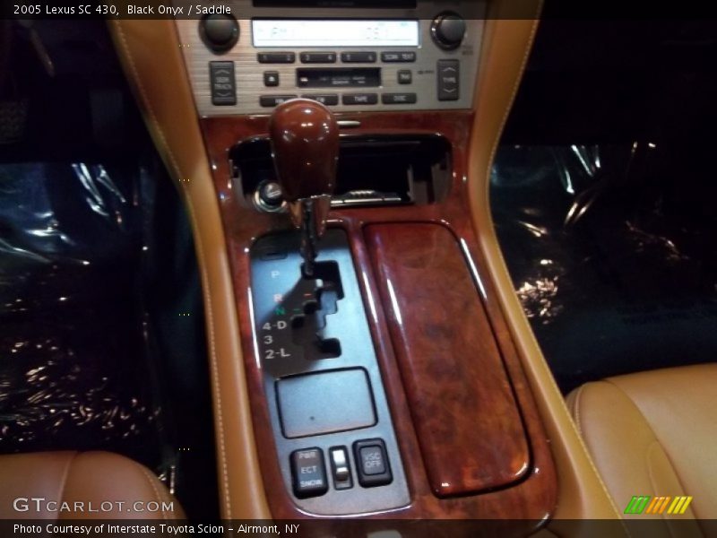 Black Onyx / Saddle 2005 Lexus SC 430