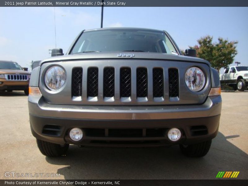 Mineral Gray Metallic / Dark Slate Gray 2011 Jeep Patriot Latitude