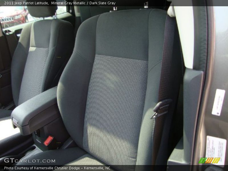 Mineral Gray Metallic / Dark Slate Gray 2011 Jeep Patriot Latitude