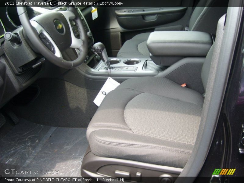 Black Granite Metallic / Ebony/Ebony 2011 Chevrolet Traverse LT