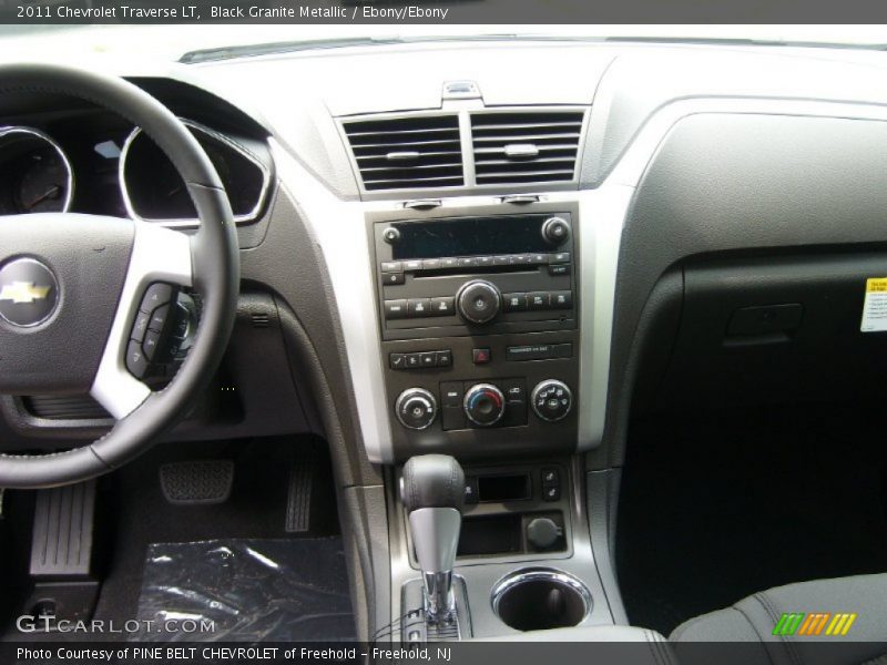 Black Granite Metallic / Ebony/Ebony 2011 Chevrolet Traverse LT