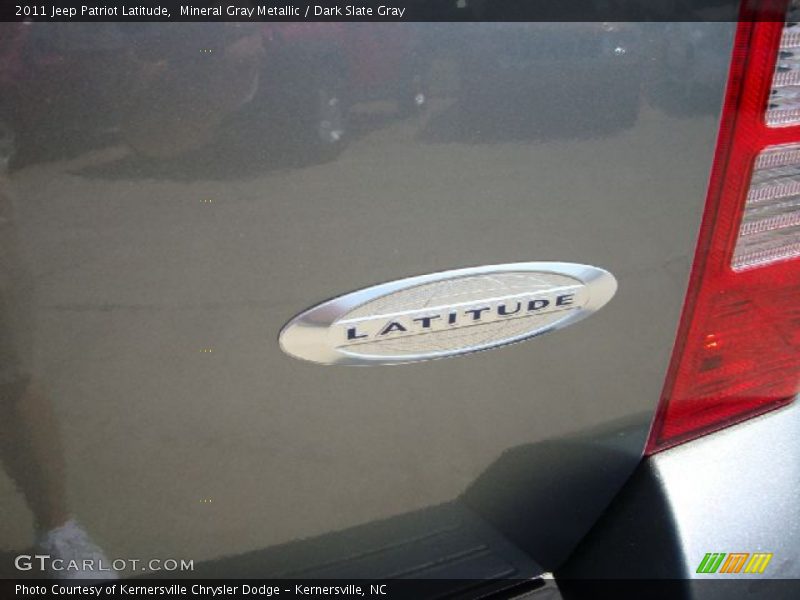 Mineral Gray Metallic / Dark Slate Gray 2011 Jeep Patriot Latitude