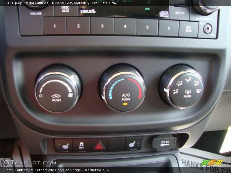 Mineral Gray Metallic / Dark Slate Gray 2011 Jeep Patriot Latitude