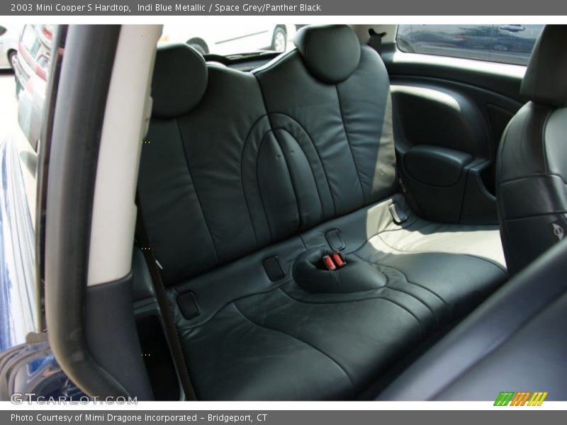 Indi Blue Metallic / Space Grey/Panther Black 2003 Mini Cooper S Hardtop