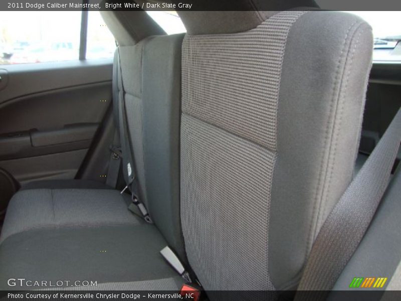 Bright White / Dark Slate Gray 2011 Dodge Caliber Mainstreet