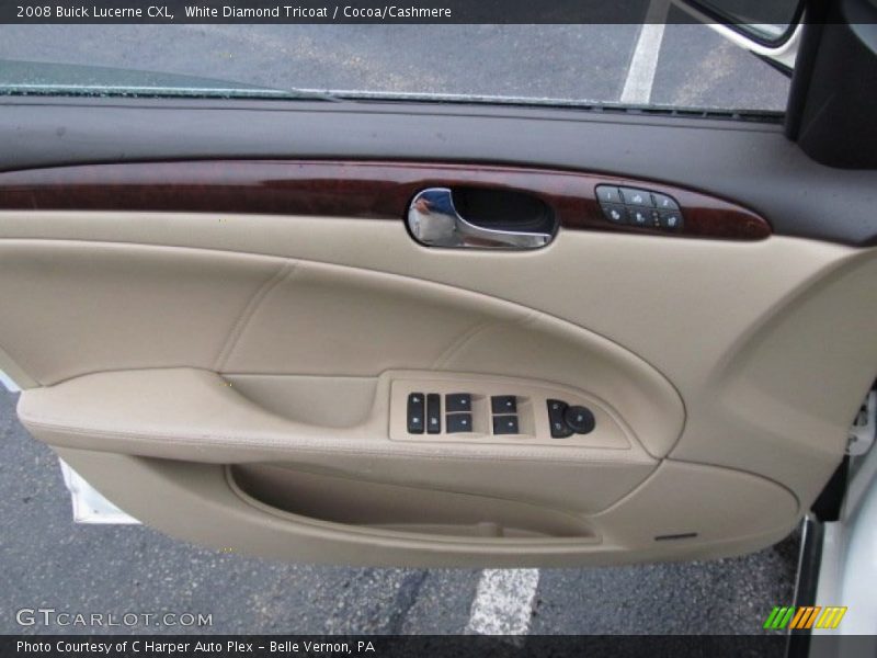 White Diamond Tricoat / Cocoa/Cashmere 2008 Buick Lucerne CXL