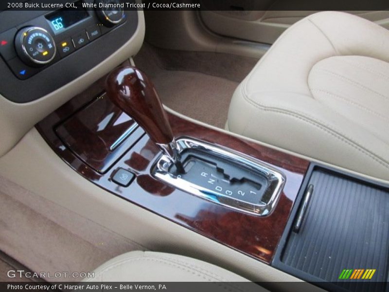 White Diamond Tricoat / Cocoa/Cashmere 2008 Buick Lucerne CXL