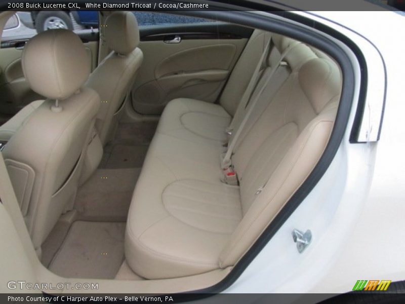 White Diamond Tricoat / Cocoa/Cashmere 2008 Buick Lucerne CXL