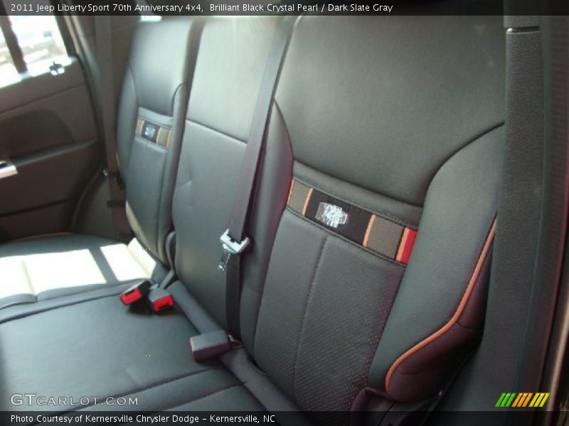 Brilliant Black Crystal Pearl / Dark Slate Gray 2011 Jeep Liberty Sport 70th Anniversary 4x4