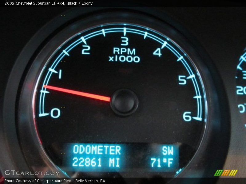 Black / Ebony 2009 Chevrolet Suburban LT 4x4