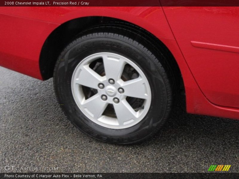 Precision Red / Gray 2008 Chevrolet Impala LT