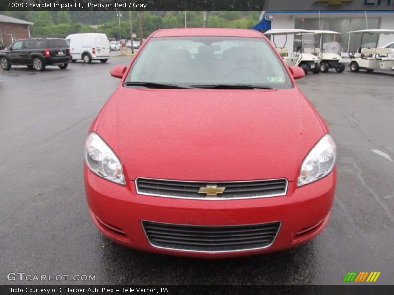Precision Red / Gray 2008 Chevrolet Impala LT