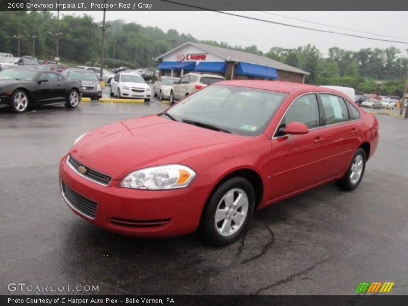 Precision Red / Gray 2008 Chevrolet Impala LT