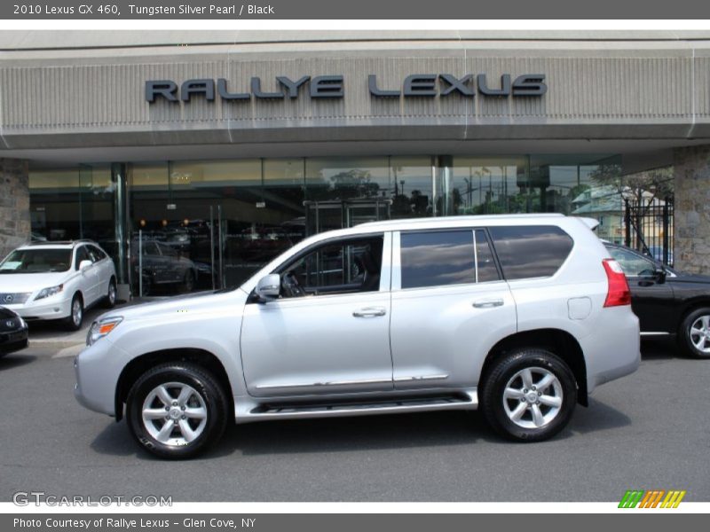 Tungsten Silver Pearl / Black 2010 Lexus GX 460