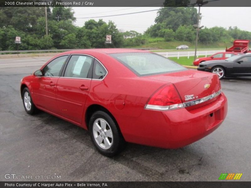 Precision Red / Gray 2008 Chevrolet Impala LT