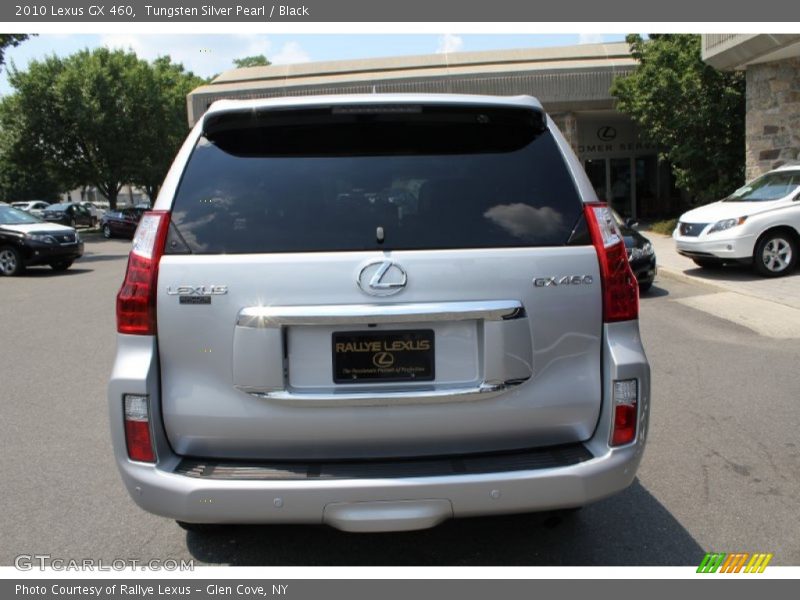 Tungsten Silver Pearl / Black 2010 Lexus GX 460