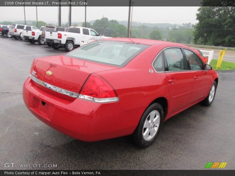 Precision Red / Gray 2008 Chevrolet Impala LT