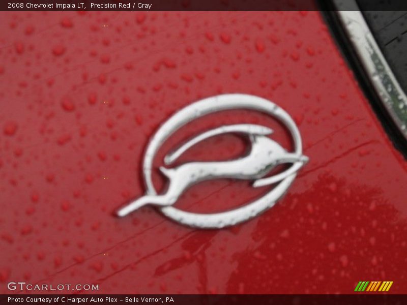 Precision Red / Gray 2008 Chevrolet Impala LT