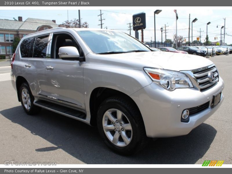 Tungsten Silver Pearl / Black 2010 Lexus GX 460