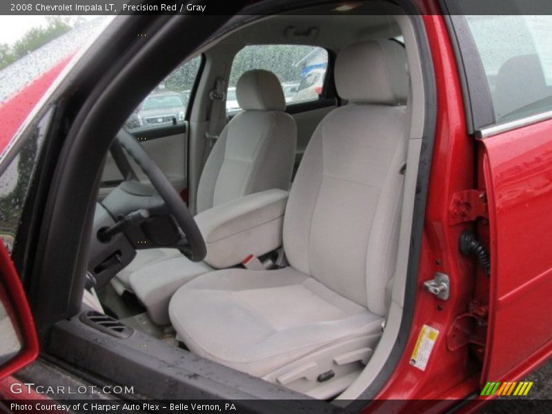 Precision Red / Gray 2008 Chevrolet Impala LT