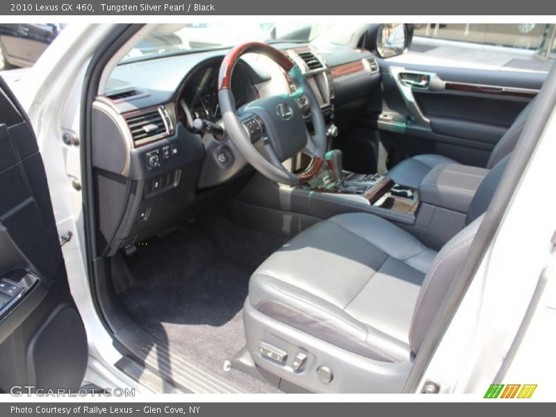 Tungsten Silver Pearl / Black 2010 Lexus GX 460