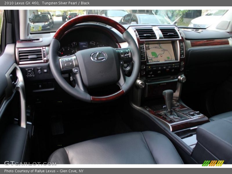 Tungsten Silver Pearl / Black 2010 Lexus GX 460