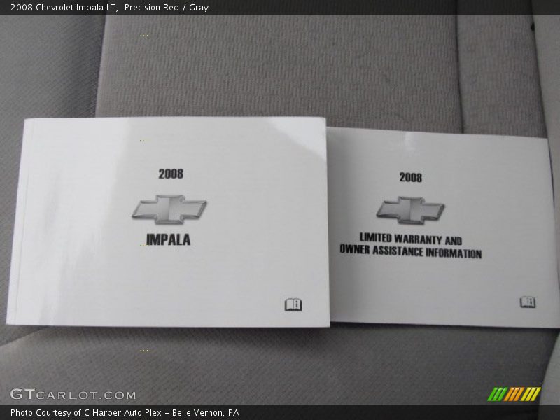 Precision Red / Gray 2008 Chevrolet Impala LT