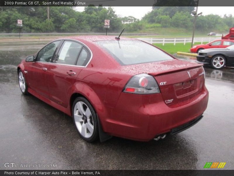 Sport Red Metallic / Onyx 2009 Pontiac G8 GT
