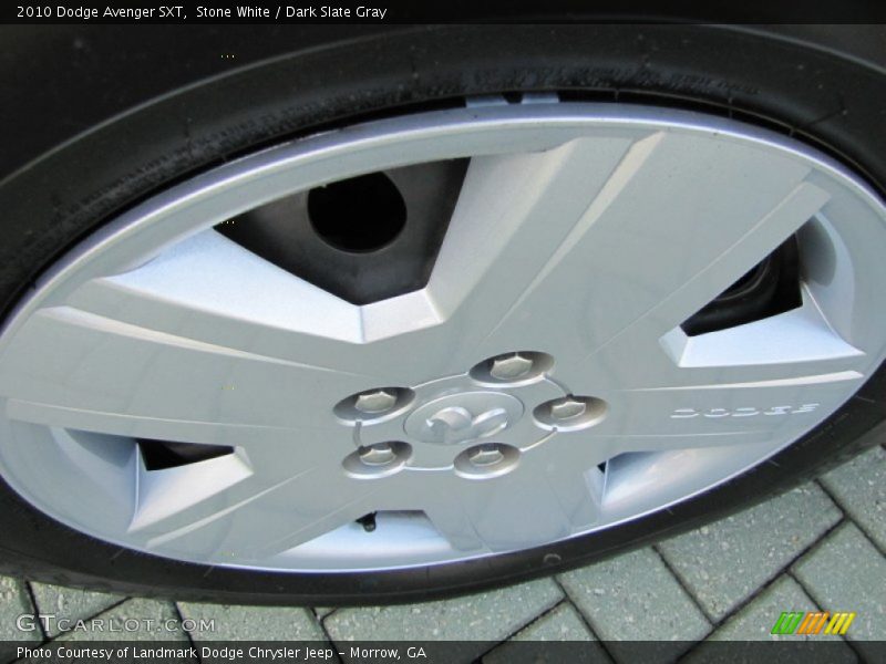Stone White / Dark Slate Gray 2010 Dodge Avenger SXT