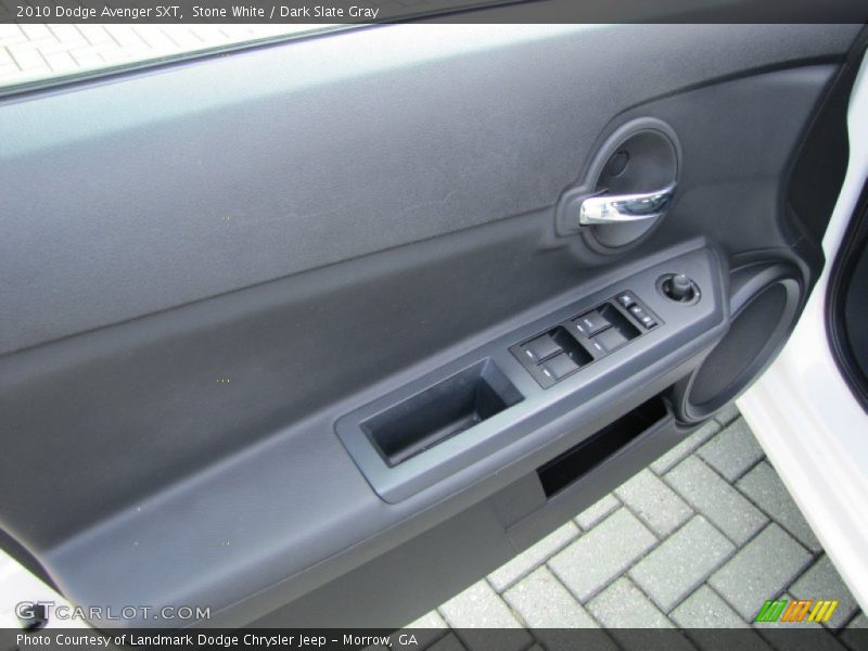 Stone White / Dark Slate Gray 2010 Dodge Avenger SXT