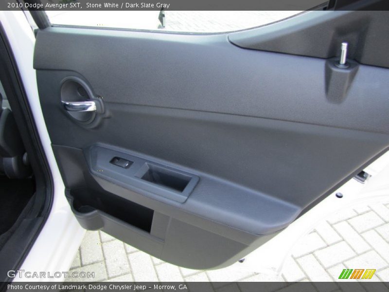 Stone White / Dark Slate Gray 2010 Dodge Avenger SXT