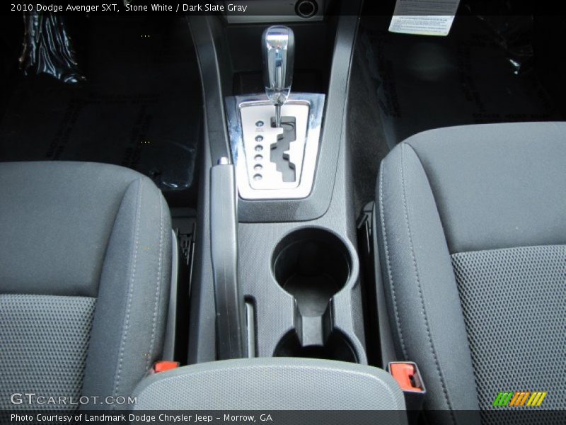 Stone White / Dark Slate Gray 2010 Dodge Avenger SXT