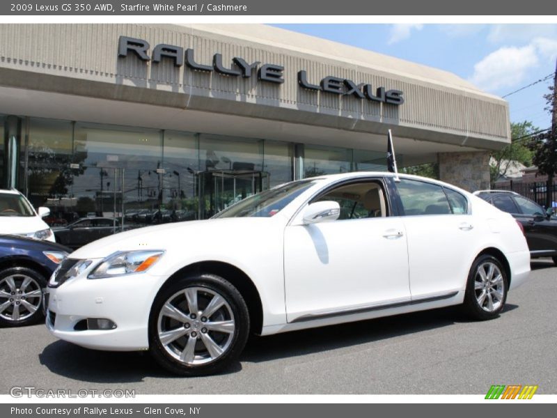 Starfire White Pearl / Cashmere 2009 Lexus GS 350 AWD