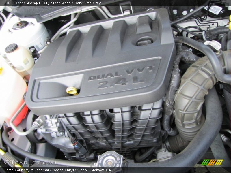 Stone White / Dark Slate Gray 2010 Dodge Avenger SXT
