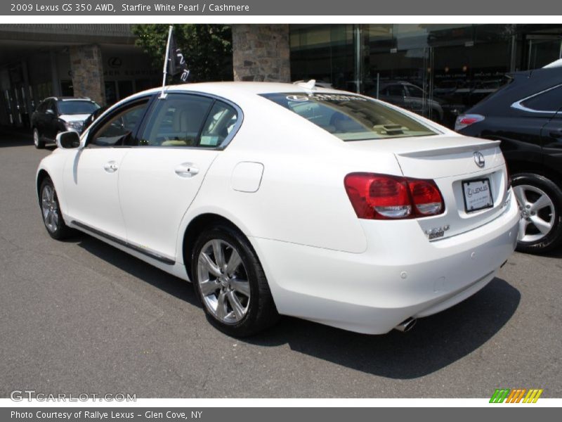 Starfire White Pearl / Cashmere 2009 Lexus GS 350 AWD