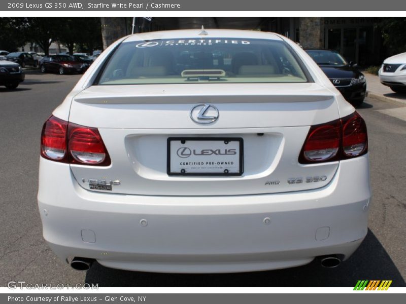Starfire White Pearl / Cashmere 2009 Lexus GS 350 AWD