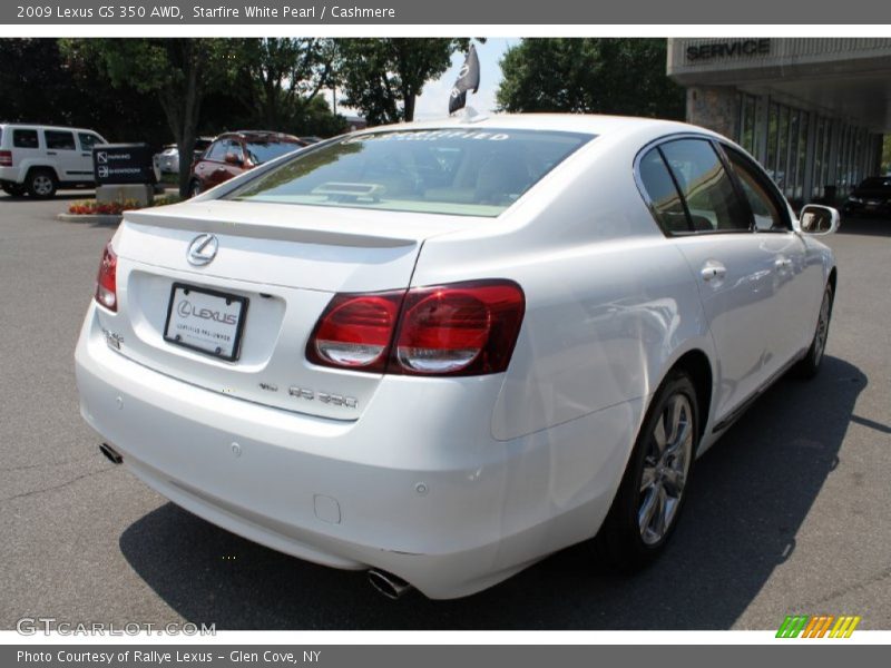 Starfire White Pearl / Cashmere 2009 Lexus GS 350 AWD