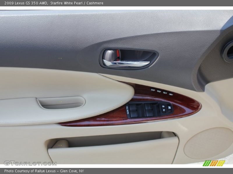 Starfire White Pearl / Cashmere 2009 Lexus GS 350 AWD