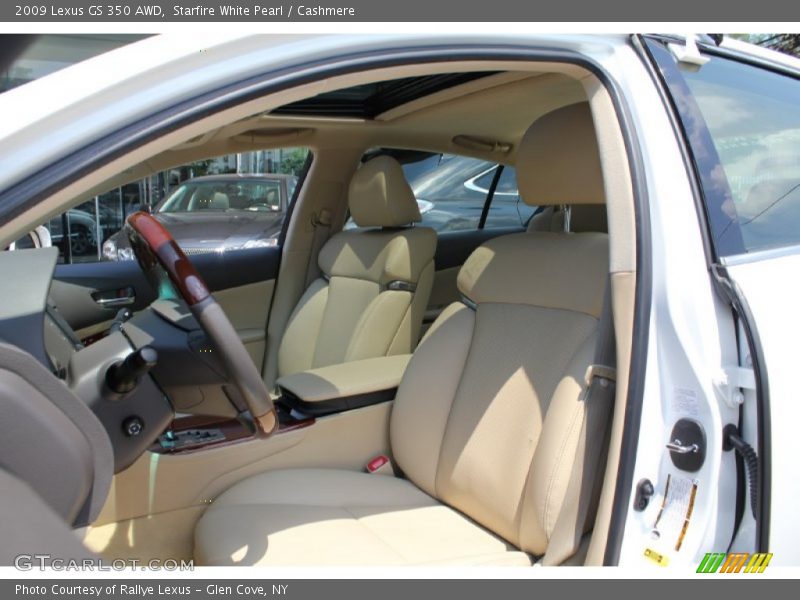Starfire White Pearl / Cashmere 2009 Lexus GS 350 AWD