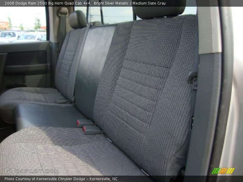 Bright Silver Metallic / Medium Slate Gray 2008 Dodge Ram 2500 Big Horn Quad Cab 4x4