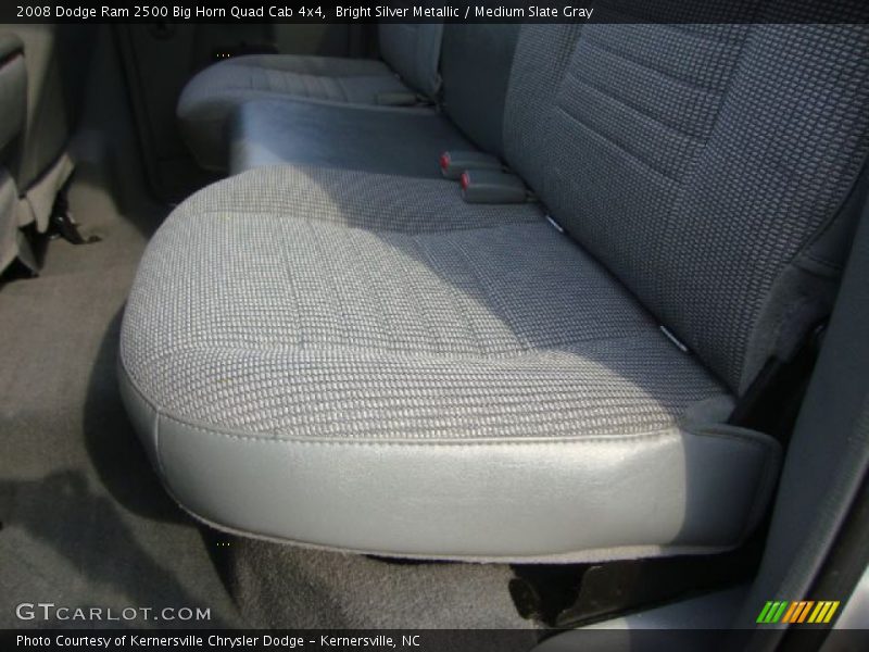 Bright Silver Metallic / Medium Slate Gray 2008 Dodge Ram 2500 Big Horn Quad Cab 4x4